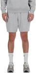 New Balance Herren Sport Essentials French Terry 7" Shorts, Athletic Grey, M