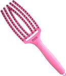 Olivia Garden Fingerbrush Combo Medium Think Pink Bubble Pink