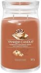 Yankee Candle, Gro&szlig;er Jara Signatire Pumpkin Cinnamon Wirbel