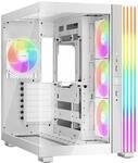 be quiet! Light Base 600 LX White PC-Geh&auml;use, atemberaubender Panorama-Blick, Show