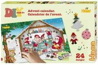 Hama Perlen 3046 B&uuml;gelperlen Adventskalender, Geschenkpackung mit ca. 5.000