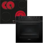 Siemens EQ522KAAB, Einbauherd-Set, Made in Germany, Bestehend aus HE217GBB3 Herd 60 x