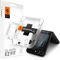 Spigen Glas.tR EZ Fit Schutzfolie kompatibel mit Samsung Galaxy Z Flip 7 FE, Z Flip