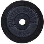 GORILLA SPORTS&reg; Hantelscheiben - Set/Einzeln, 0,5/1,25/2/2,5/5/10/15/20/25/30 kg