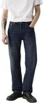 Levi's Herren Jeanshose 555 Relaxed Straight aus Baumwolle, Mid Rise, Blau (Up The
