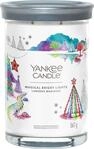 Yankee Candle Magical Bright Lights Duftkerze im Glas, gro&szlig;, Wei&szlig;
