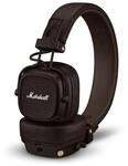 Marshall Major V Bluetooth Kopfh&ouml;rer, 100 Stunden Spielzeit &ndash; Braun