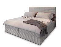 Masseno Boxspringbett PISA 180x200 cm Komplett-Set mit Matratze und Topper,