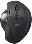 Logitech MX Ergo S Advanced kabellose Trackball-Maus, &uuml;ber USB-C wiederaufladbare