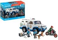 PLAYMOBIL Action Heroes 71597 Geldtransporter, spannende Ganovenjagd, inklusive DREI