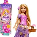 Mattel Disney Prinzessin Rapunzel Modepuppen-Set, Spin & Reveal mit 11