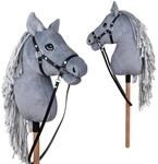 Pink Papaya Steckenpferd Ronja Gr. S, Hobby Horse mit Halfter & Trense | Hobby
