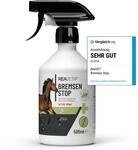 TESTURTEIL SEHR GUT ReaVET Bremsen Stop **TESTSIEGER** Fliegenspray Pferde 500ml mit
