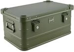Alubox Alukiste abschlie&szlig;bar E47G OLIVGR&Uuml;N - Premium Lagerbox 47 Liter -