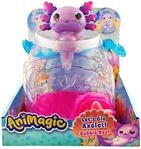 Animagic - Let's Glo Axolotl Aquarium - Interaktives Spielzeug f&uuml;r Kinder ab 4