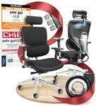 CLOUVOU MasterSeat B&uuml;rostuhl Ergonomisch [TESTSIEGER] Schreibtischstuhl 100%