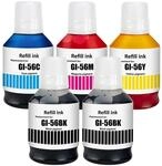 GI-56 GI56 Pigment Tinte Kompatibel mit Canon GI56 56 Tintenpatrone Multipack