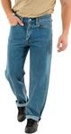 Levi's Herren 568 Loose Straight Jeans Blue Essentials Medium Wash 32 32
