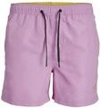 JACK & JONES Herren JPSTFIJI JJSWIM SOLID LY SN Shorts 12225961,Strawberry