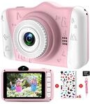 ITSHINY Kinderkamera, Digitalkamera Kinder mit 3,5-Zoll-Gro&szlig;bildschirm | 1080P HD