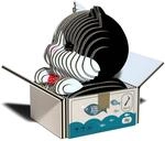 EUGY 650089 Tuxedo-Katze, 3D Tier-Puzzle f&uuml;r Kinder und Erwachsene zum