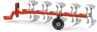 Siku 2070, Volldrehpflug, 1:32, Metall/Kunststoff, Orange, 5-schariger Pflug,