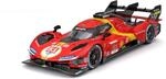 Bburago - Ferrari 499P LMH #51 2023 - Realistisches Modellauto im Ma&szlig;stab 1:24,