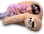 mikamax Sloth Pillow &ndash; XL &ndash; Faultier Kuscheltier &ndash; XXL Kuscheltier &ndash; Teddy