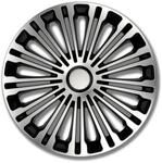 Petex Radkappen Satz 15 Zoll Volante Silber/schwarz (1350-3627)