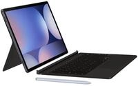 Samsung S10+ Book Tablet Cover mit AI-Tastatur schwarz