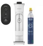 GROHE Blue Fizz Advanced - Wassersprudler Set (mit CO2-F&uuml;llstandsanzeige, 3
