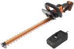 WORX WG264E Akku-Heckenschere 20V, effizienter & pr&auml;ziser Schnitt durch hochwertige