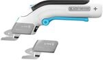 Black+Decker 3.6V Akku-Schere BCSC115 (kabellos, f&uuml;r Schnitte in Stoffen, Papier,