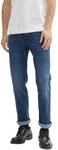 Tom Tailor Herren Marvin Straight Jeans, 10120 - Used Dark Stone Blue Denim, 38/30