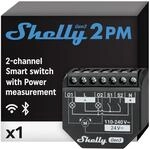 Shelly 2PM Gen3 - WLAN Smart Relais Schalter, Rolladenschalter, Stromz&auml;hler, 2