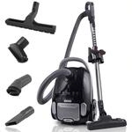 Fakir Black Vac Power TS 790 Staubsauger mit 3l Beutel, 800W Effizienzmotor,...