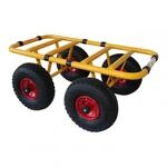 Ravendo Plattenwagen Transportwagen Dolly 4 Rad 300 Kg TD 300-4W Schwerlast Lasten