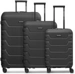SMARTBOX Hartschalen Koffer-Set 3-teilig | aus hochwertigem, robusten und...