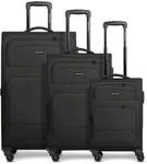 SMARTBOX Weichgep&auml;ck Koffer-Set 3-teilig f&uuml;r Damen & Herren | leichte &...