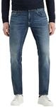 PME Legend Herren Jeans Commander 3.0 - Relaxed Fit - Blau - Deep Mid Blue