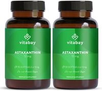 Vitabay Astaxanthin 12 mg hochdosiert &ndash; 180 vegane Softgel-Kapseln &ndash;