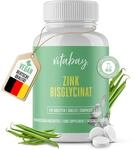Vitabay Zink Bisglycinat Hochdosiert 25mg - 240 Vegane Tabletten - Zink Tabletten
