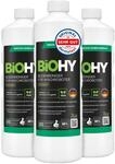 BiOHY Bodenreiniger f&uuml;r Wischroboter (3 x 1 Liter), Reinigungsmittel | Kompatibel