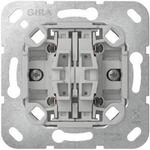 Gira 314700 Tastschalter-Einsatz mit Befestigungskrallen, 1-polig, 10AX, 250V