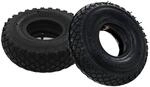 vidaXL 2x Reifen 2x Schlauch 3,00-4 260x85 Gummi Decke Bollerwagen Sackkarre