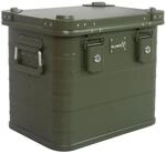 Alubox Alukiste abschlie&szlig;bar E31G OLIVGR&Uuml;N - Premium Lagerbox 31 Liter -