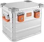 Alubox Alukiste abschlie&szlig;bar E31 - Premium Aluminium Lagerbox 31 Liter - Deckel mit