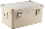 Alubox Alukiste abschlie&szlig;bar E47S SAHARA sand beige - Premium Lagerbox 47 Liter -