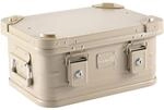 Alubox Alukiste abschlie&szlig;bar E18S SAHARA sand beige - Premium Lagerbox 18 Liter -