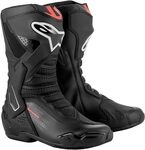 Alpinestars SMX-6 V3 Fluo Motorrad Stiefel, schwarz/rot, 44
